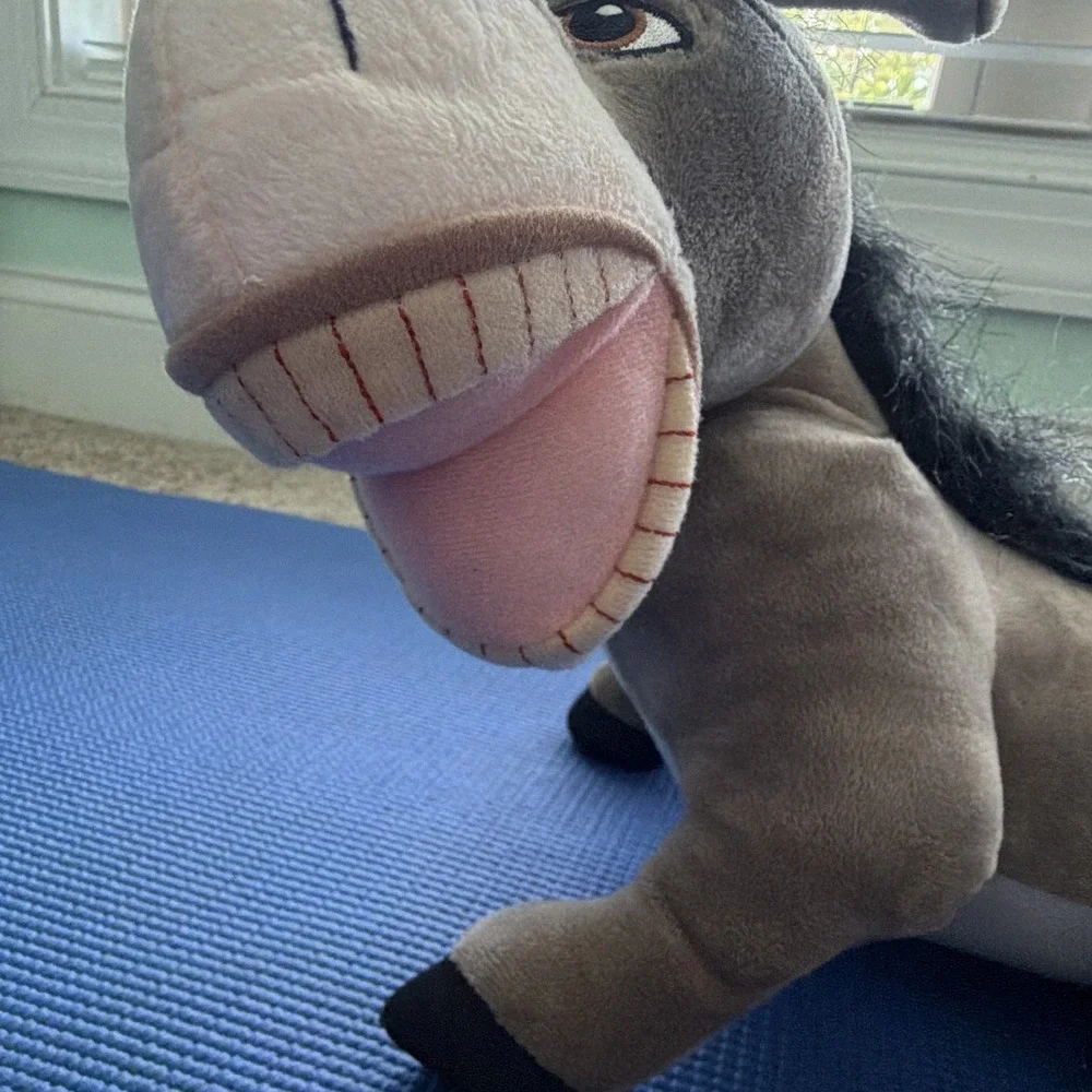 Beverly Hills Teddy Bear Co Shrek Donkey Stuffed Animal Washable 2004 MPN